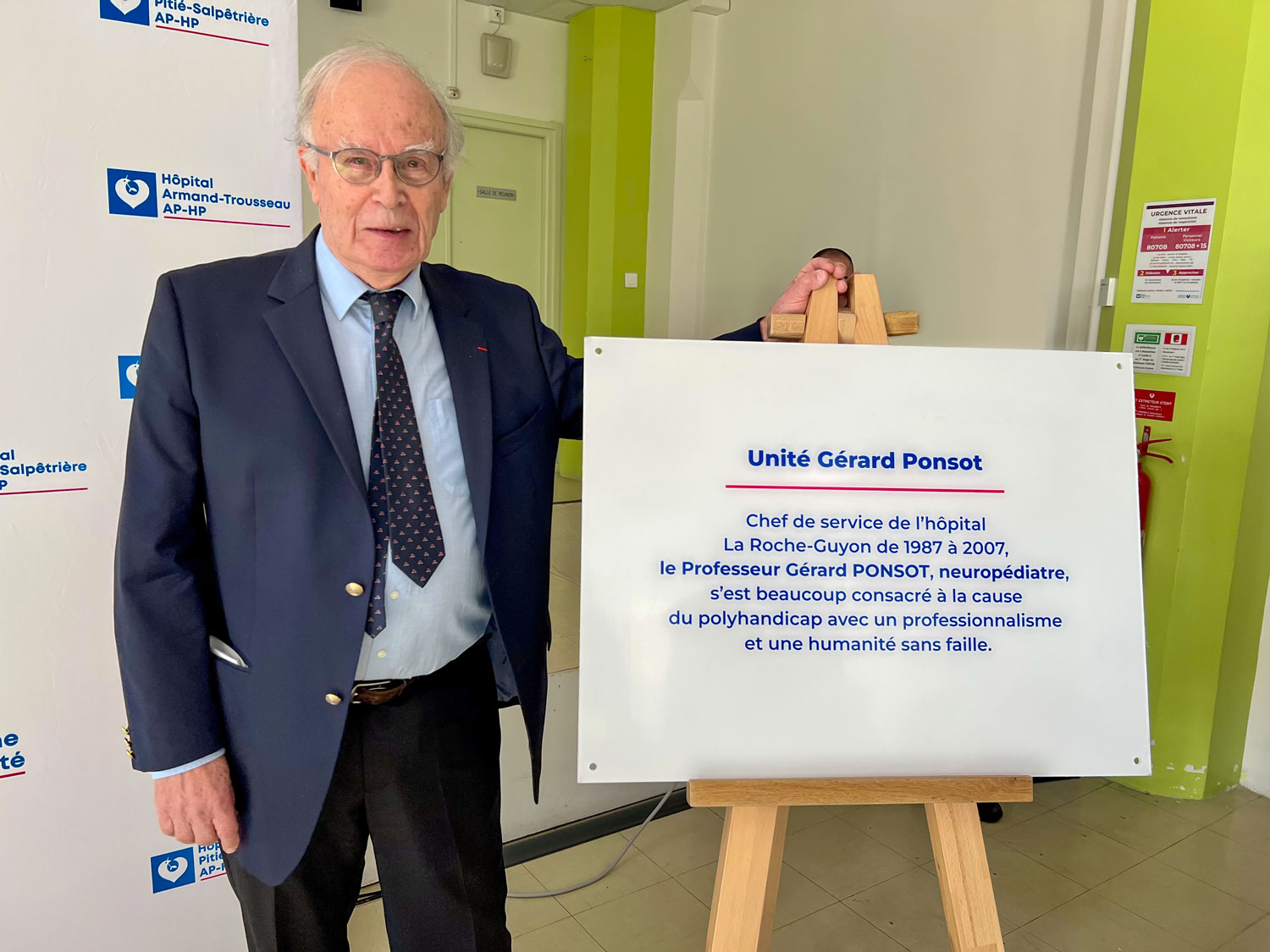 Gérard Ponsot, neuropédiatre